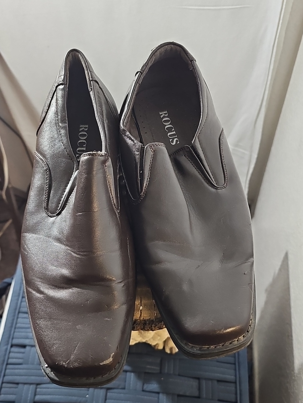 Men's Brown Slip-On Loafers - Classic Office Style